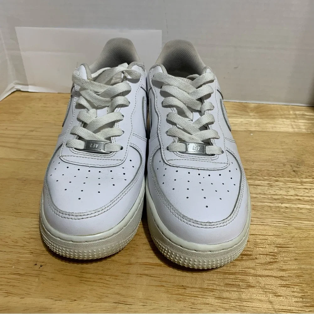Nike Boys‎ Air Force 1 Low White Casual Shoes Size 6.5y